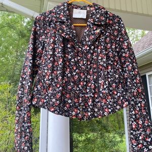 Floral jacket from Anthropologie